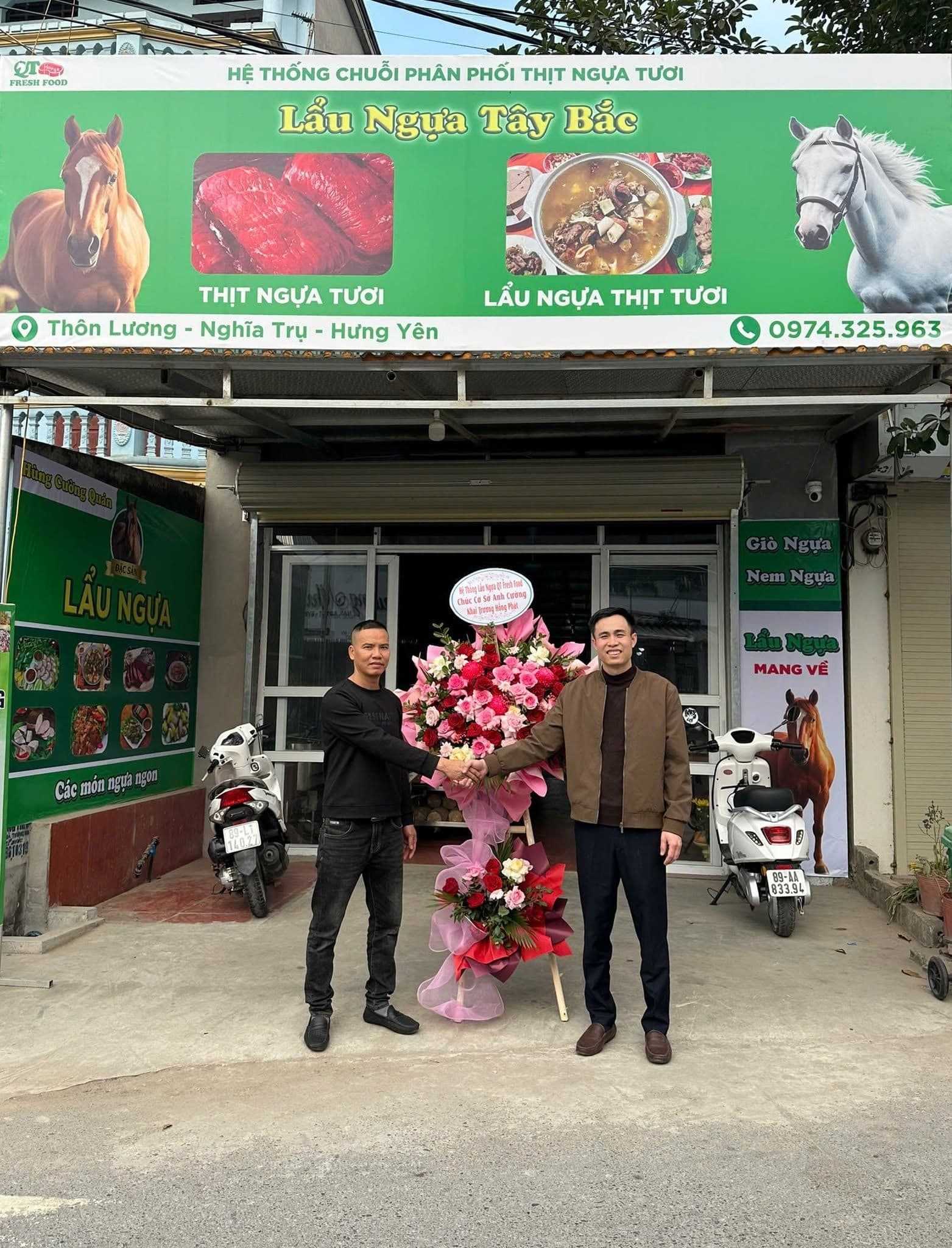Hơn 50 cơ sở nhượng quyền Lẩu ngựa & Phở ngựa QT FOOD