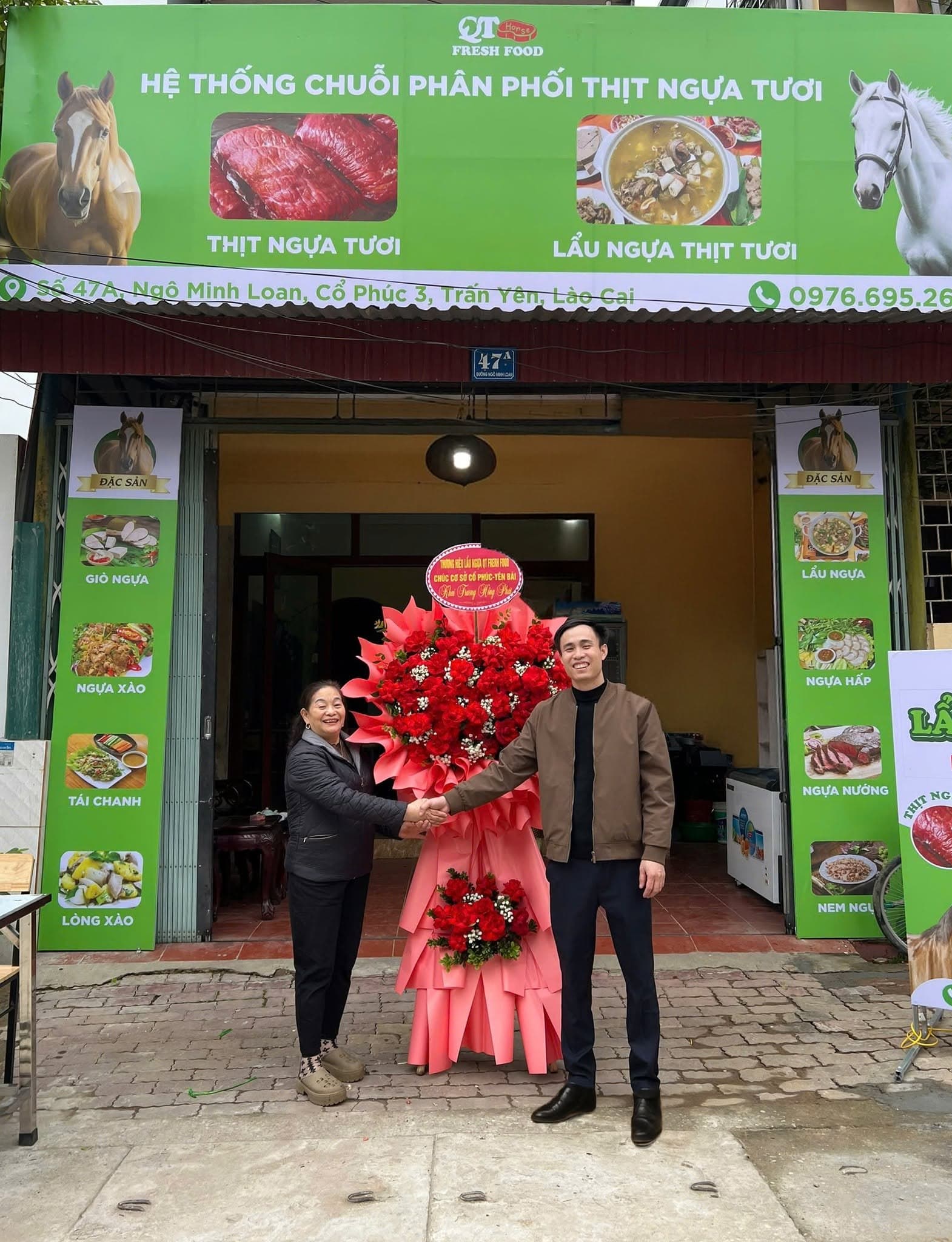 Khai trương cơ sở nhượng quyền QT FOOD