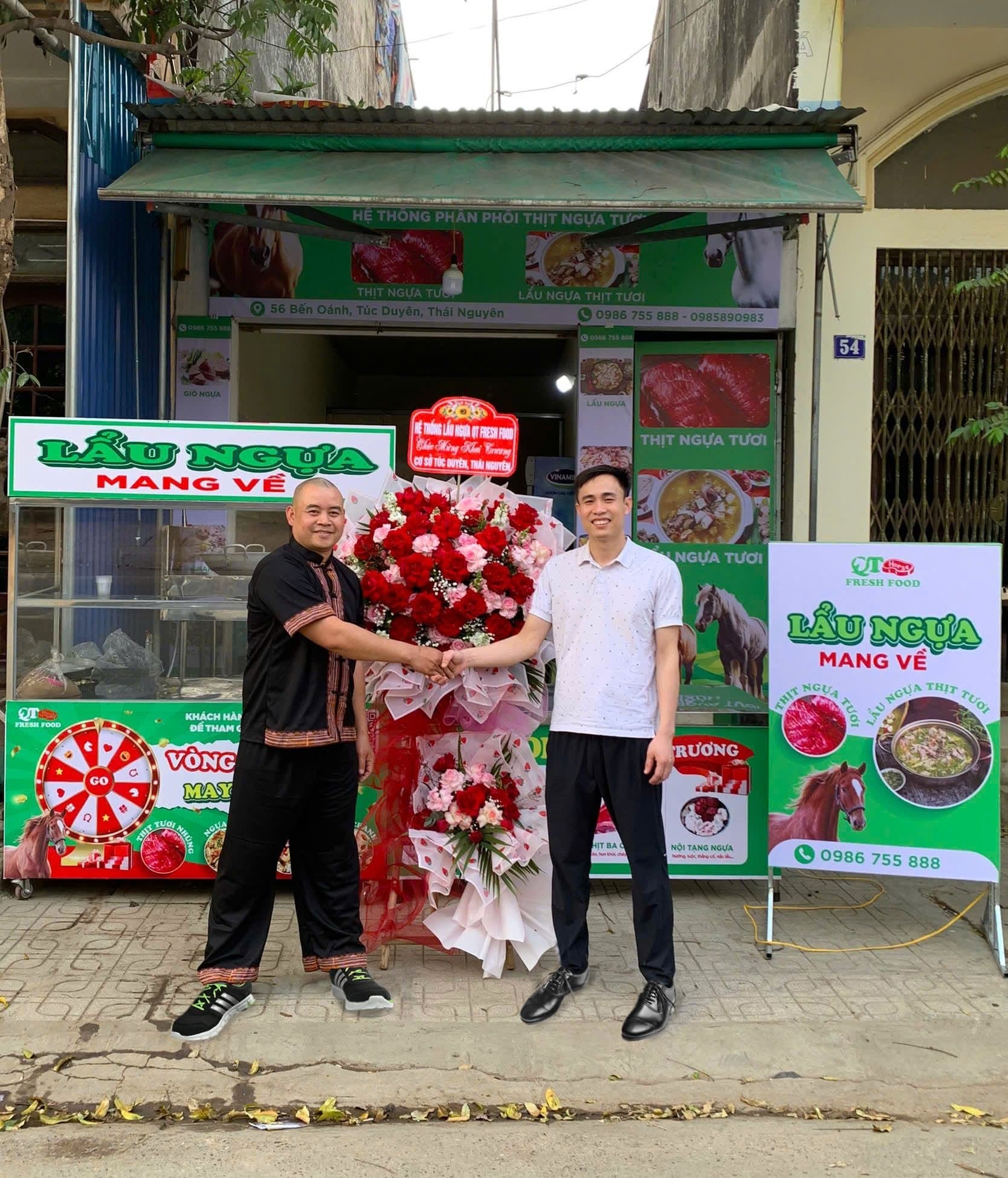 Khai trương cơ sở nhượng quyền QT FOOD