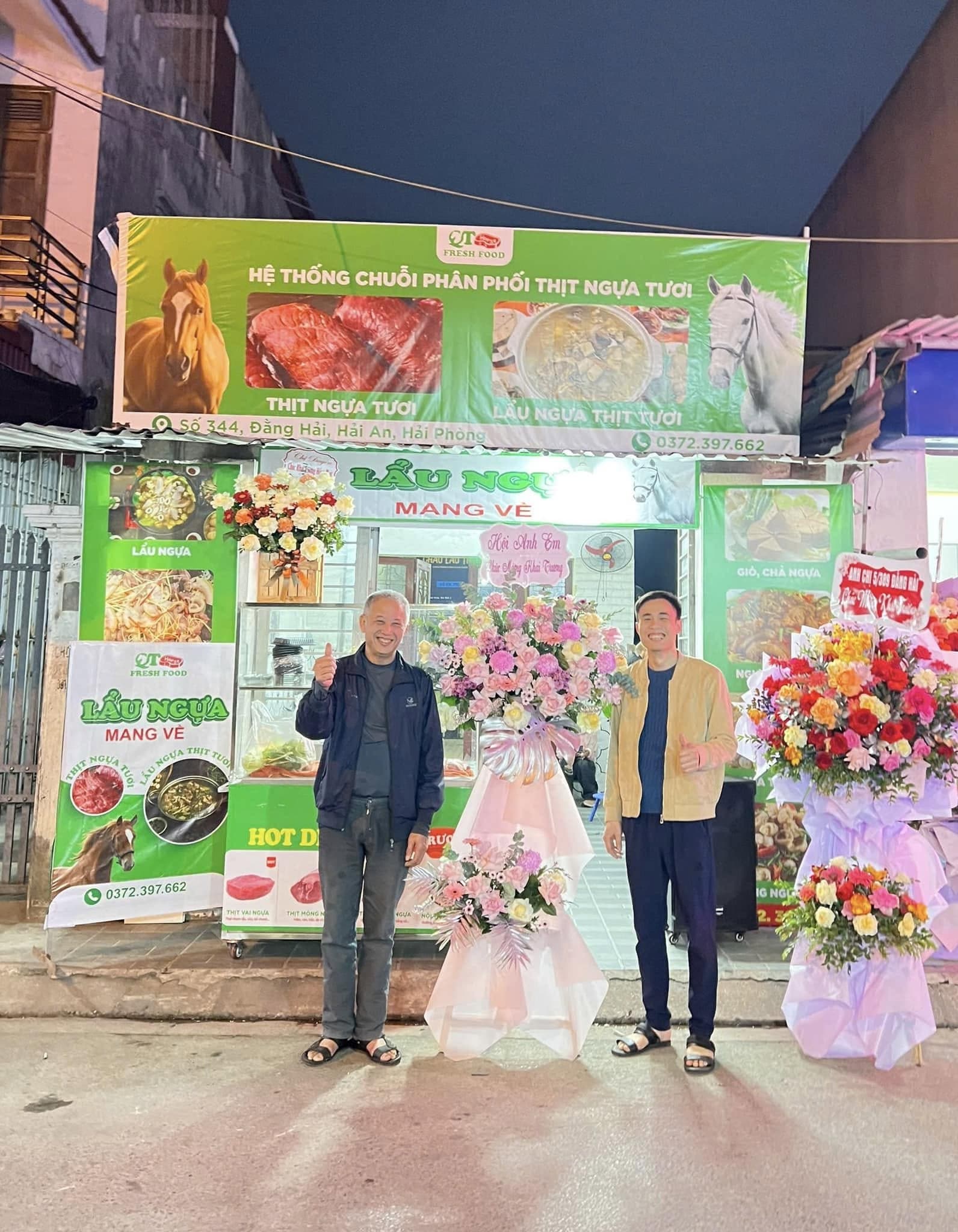 Khai trương cơ sở nhượng quyền QT FOOD