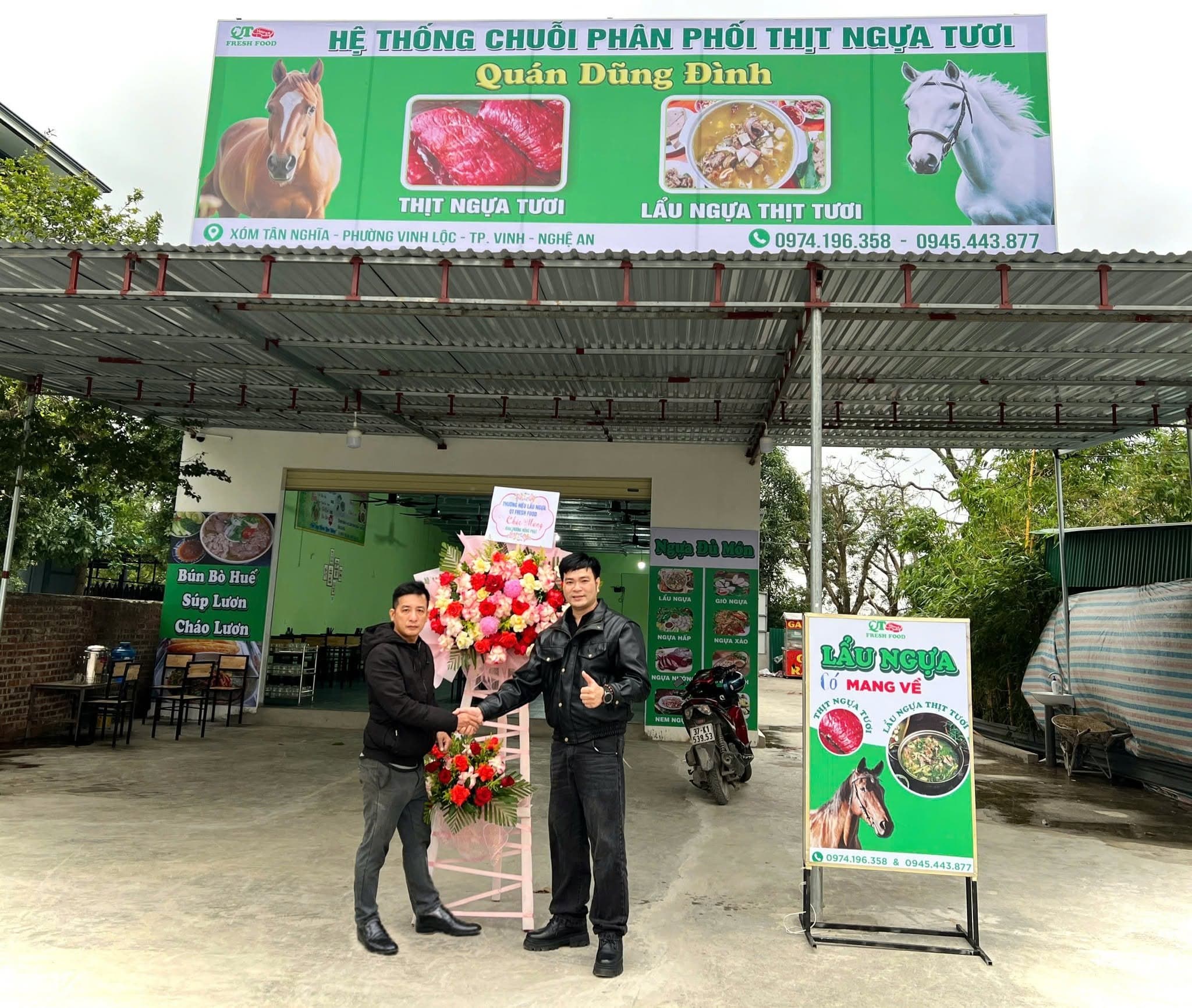 Khai trương cơ sở nhượng quyền QT FOOD