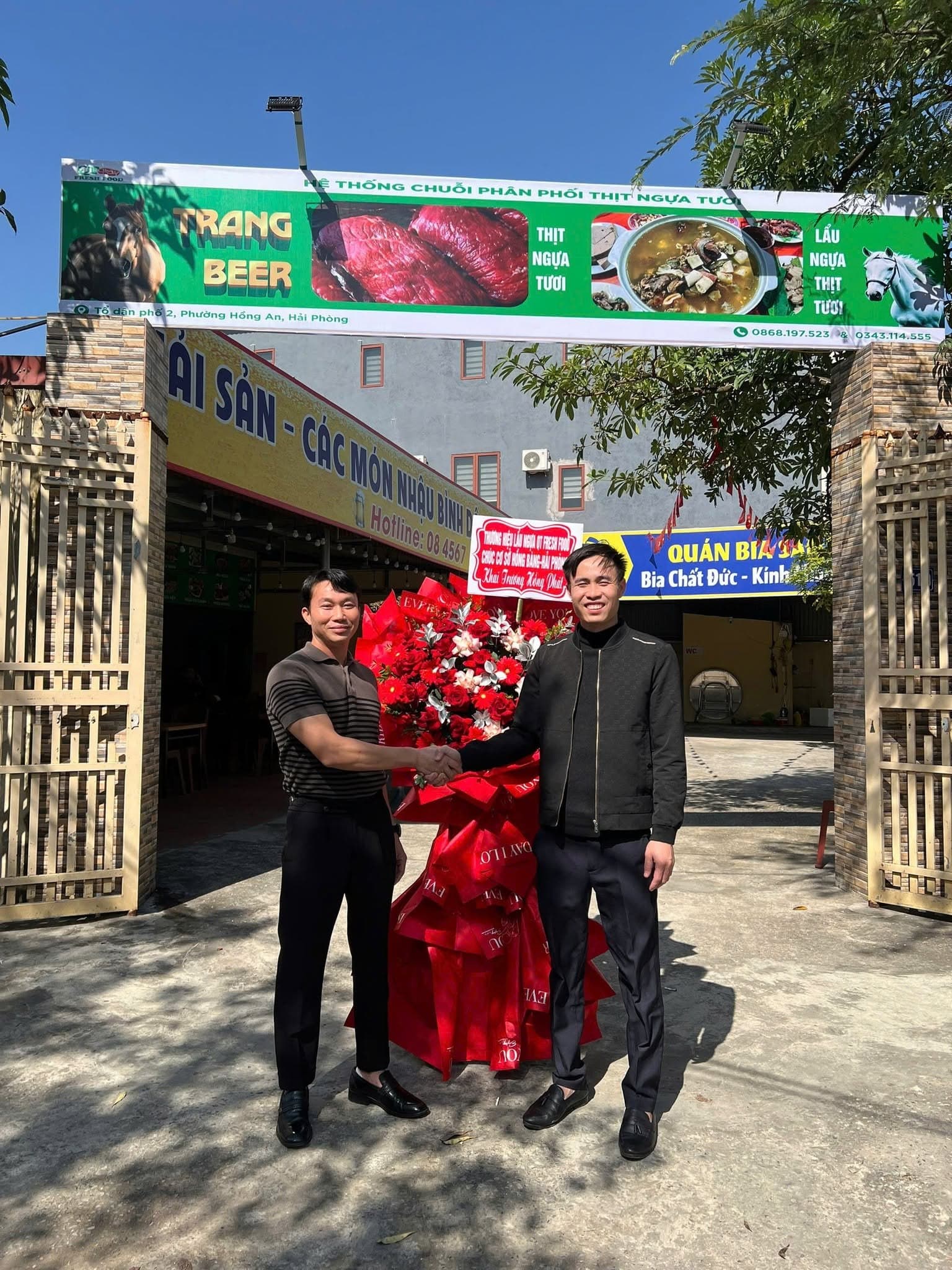 Khai trương cơ sở nhượng quyền QT FOOD