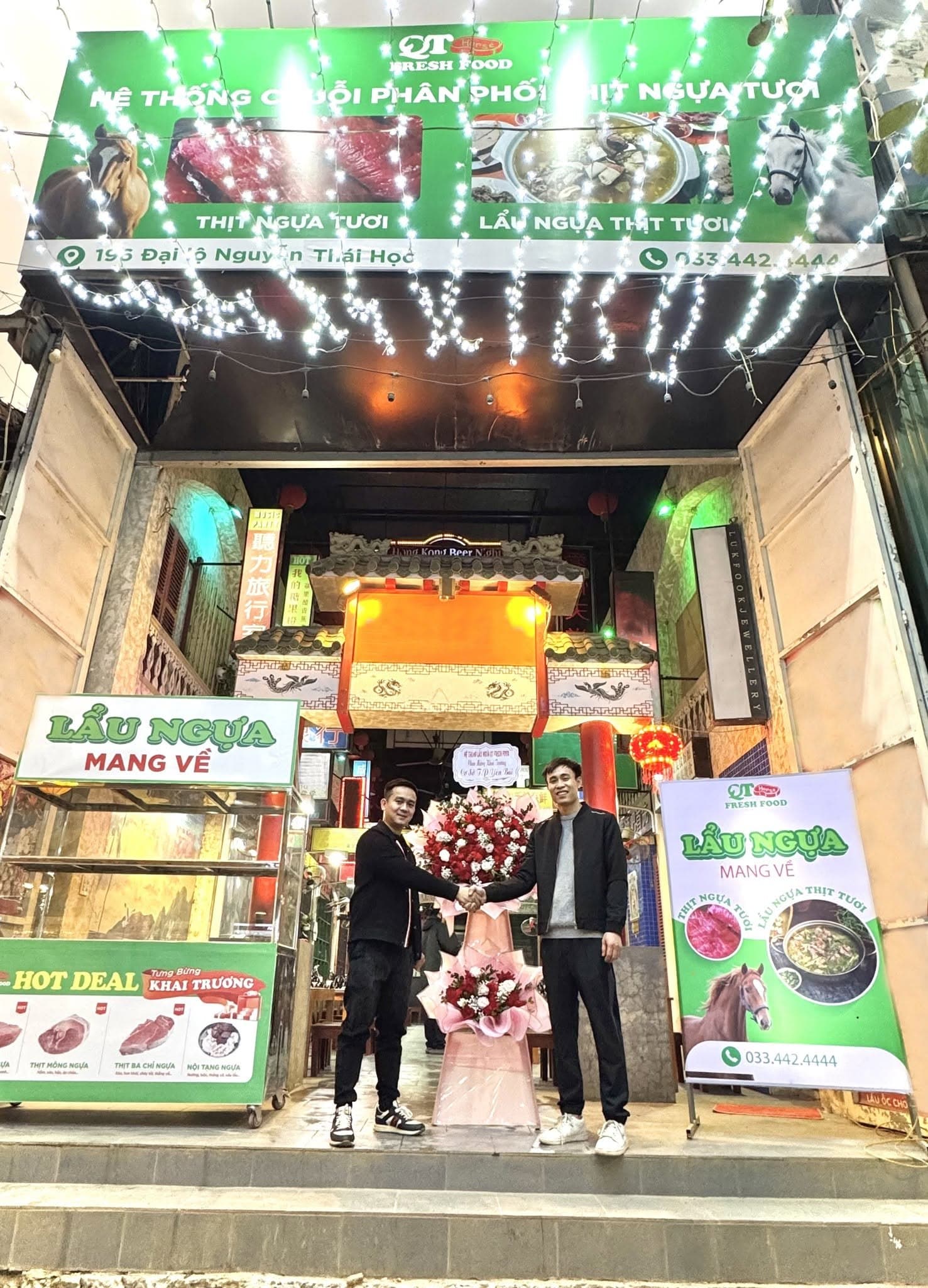 Khai trương cơ sở nhượng quyền QT FOOD