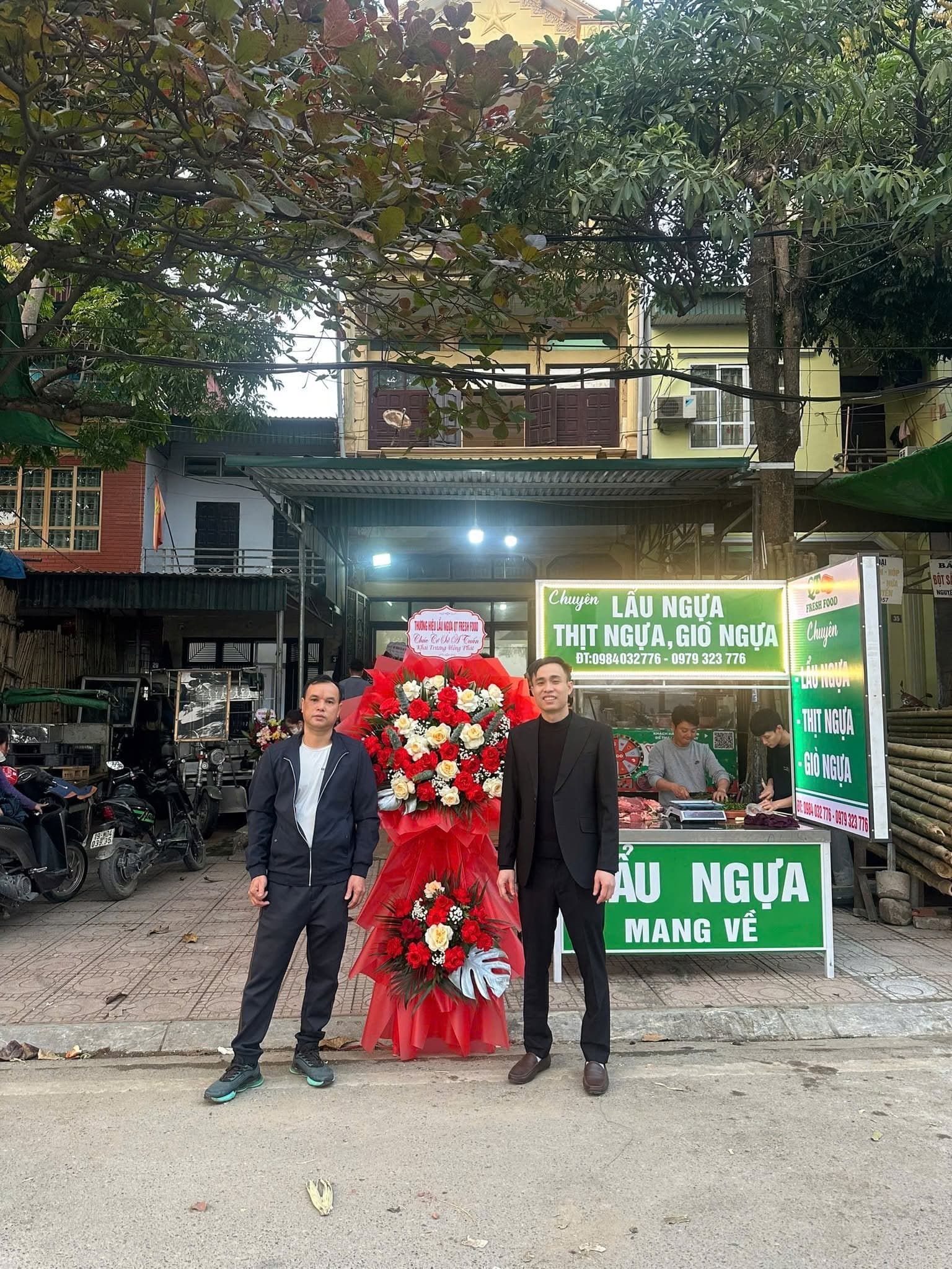Khai trương cơ sở nhượng quyền QT FOOD