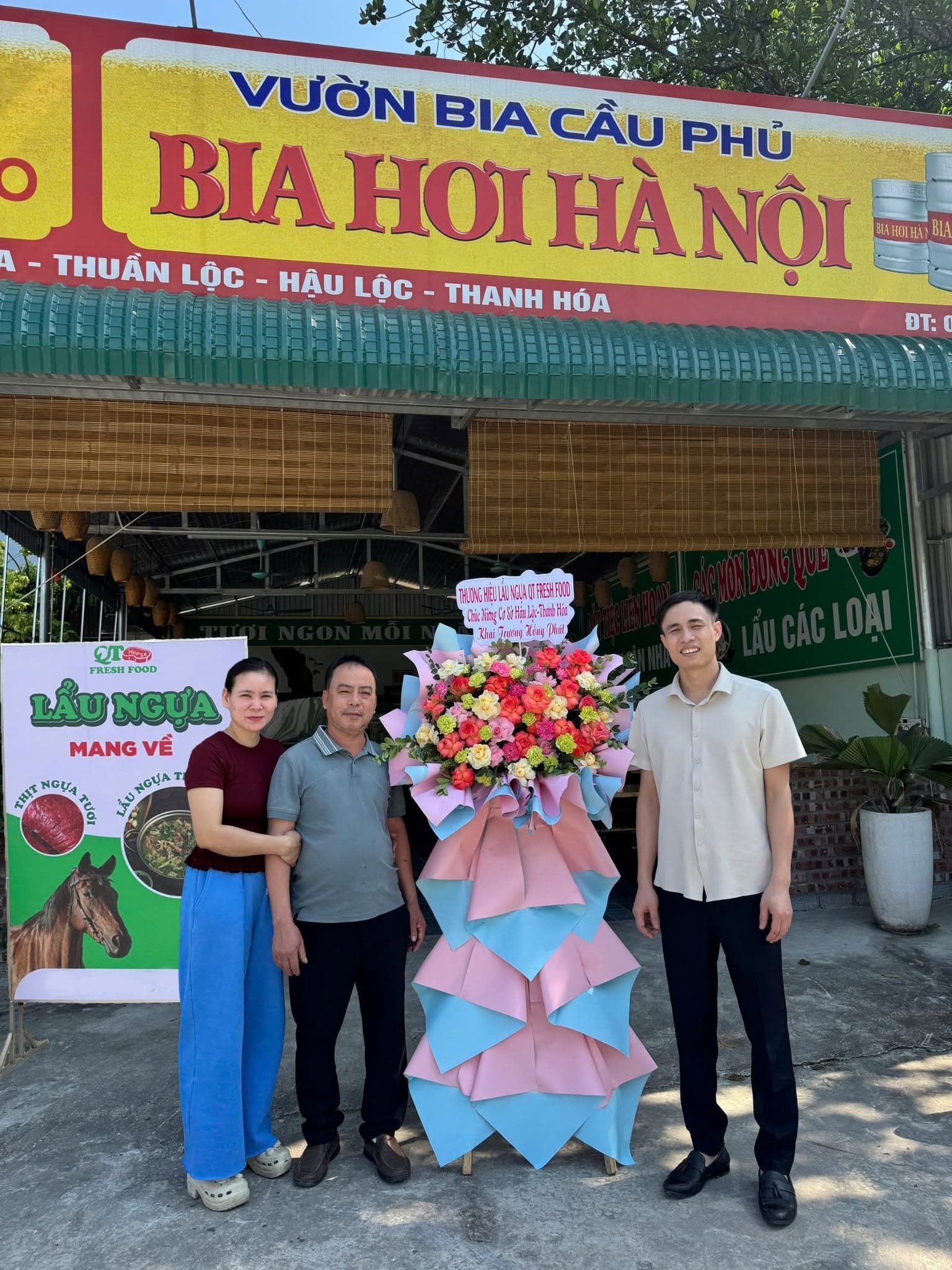 Khai trương cơ sở nhượng quyền QT FOOD