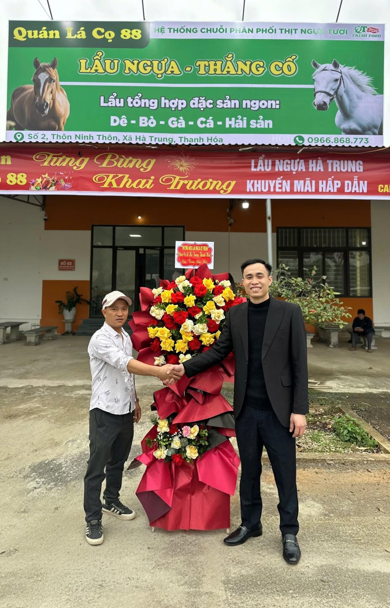 Khai trương cơ sở nhượng quyền QT FOOD