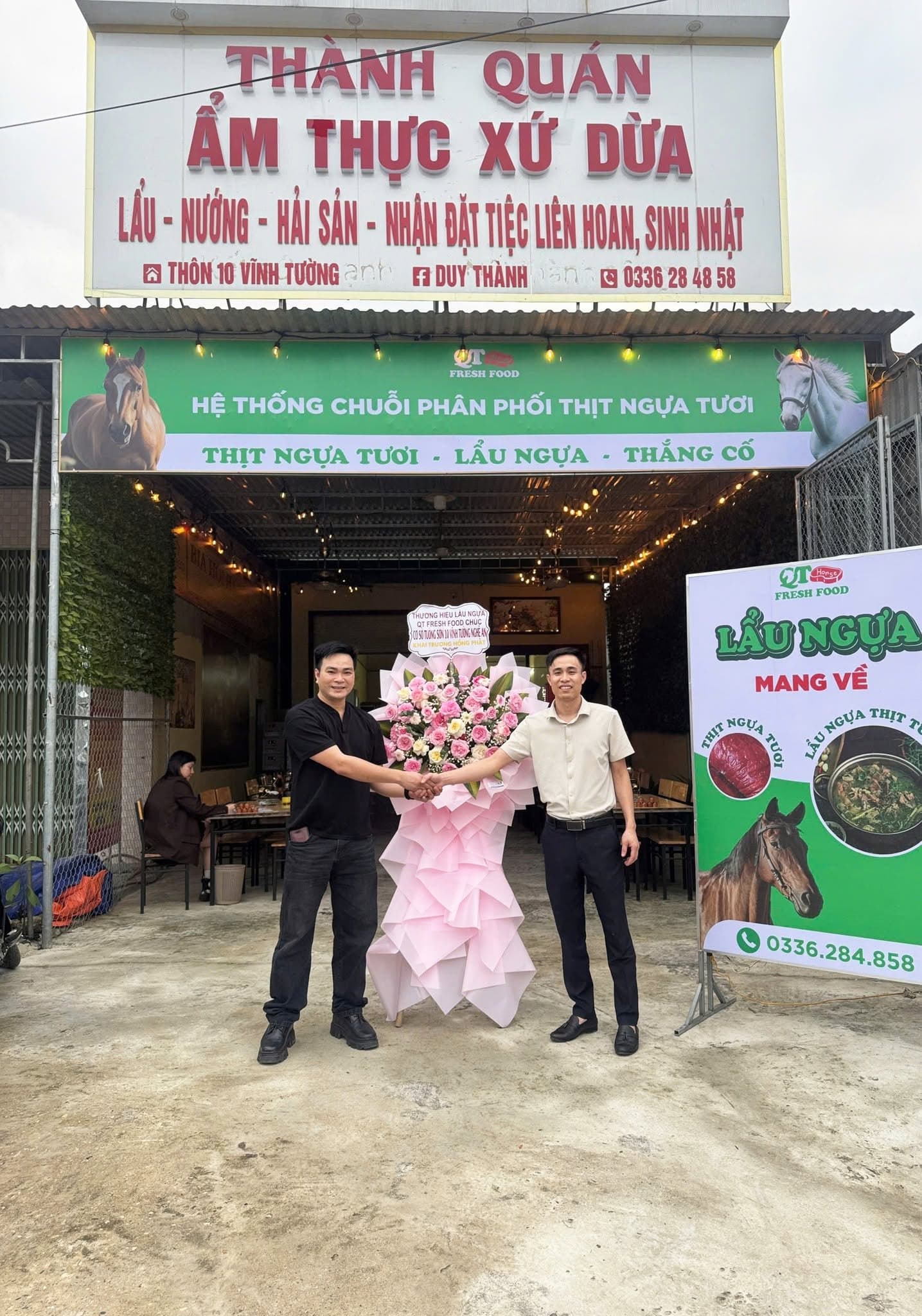 Khai trương cơ sở nhượng quyền QT FOOD